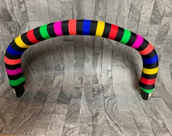 Bumper Bar Cover - rainbow stripes