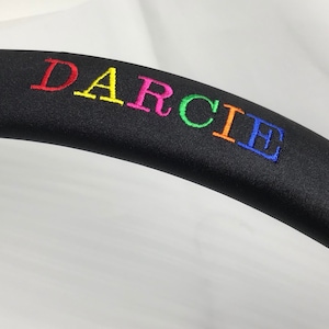 Personalised Bumper Bar Cover - Rainbow theme