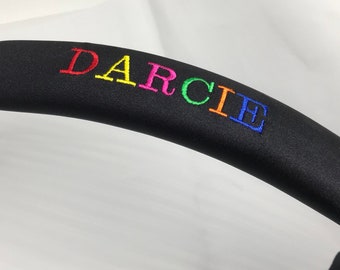Personalised Bumper Bar Cover - Rainbow theme