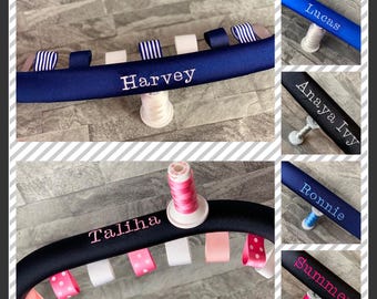 Personalised bumper bar cover with taggies