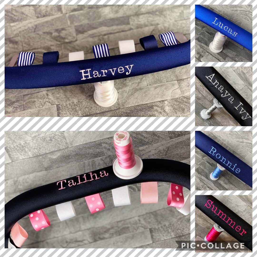 Personalised Bumper Bar Cover With Taggies Pram/stroller Etsy
