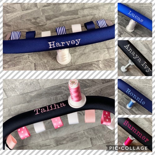 Personalised Pram Accessory Bumper Bar Cover Etsy
