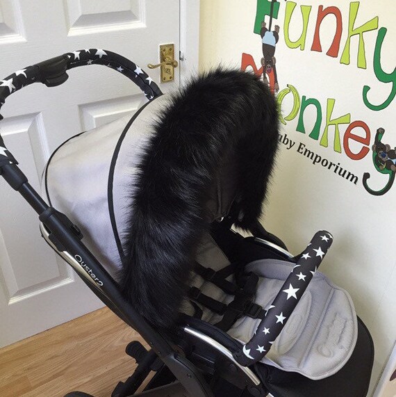 silver cross pram fur hood