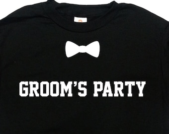 Groomsmen T Shirt Bachelor Party Shirts Groomsman Proposal Wedding Party T Shirts Bachelor Party Gifts Best Man TShirt Mens Tee - SA665