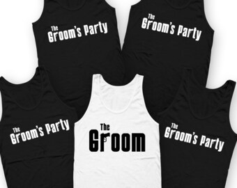 Groom And Groomsmen Gifts Bachelor Party Tanks Wedding Party Tank Tops Bachelor Party Gifts For Bachelor And Grooms Man Tank - SA312-1123