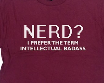 Divertido nerd camisa geek camiseta estudiante camisa nerd camisa computadora camisa geek camisa programador regalo computadora nerd camiseta - SA180