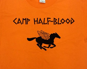 Camp Half Blood T Shirt Percy Jackson T-shirts Women Clothing Funny Short  Sleeve Tshirt Vintage