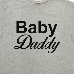 Baby Daddy Shirt Dad T Shirt Dad To Be TShirt Gift For Dad Father&#39;s Day Gift New Dad Expecting Father Gift For Him Mens Tee - SA369