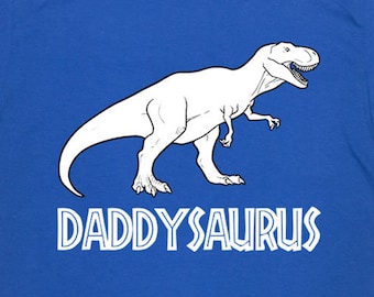 Daddy Dinosaur Shirt Fathers Day Present Father T Shirt New Dad Gift Papa Gift For Dad Father Clothes Fathers Day Outfit Mens Tee - SA635