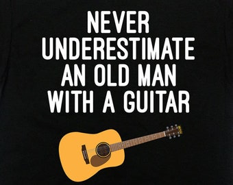Guitar Shirt Guitarist Gift For Grandpa T Shirt Guitar T Shirt Grandfather Gifts For Guitar Player Musician Shirt Grandpa Tee - SA1127