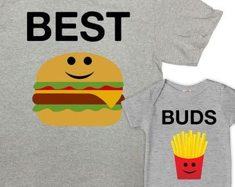 Father Son Matching Shirts Father Daughter Shirts Daddy And Me Outfits Dad And Son Gifts First Time Dad Gifts For Fathers Day - SA1134-1135