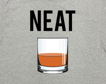 Whiskey Gift For Men Funny Drinking Shirt Alcohol T Shirt Weekend TShirt Whisky Lover Gift Drunk Shirt Neat Drinker Old Fashioned Tee-SA1540