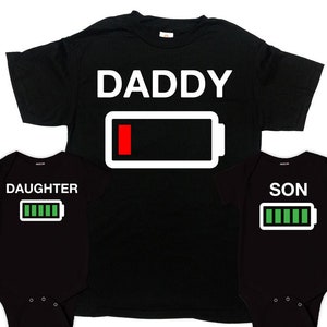 Matching Family Outfits Dad Daughter Son Shirts Father Son Shirts Father Daughter Shirts Fathers Day Gift Daddy And Me - SA647-949-650
