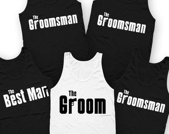 Bachelor Party Tank Tops Groom And Groomsmen Gifts Bachelor Party Gifts For Bachelor And Grooms Man Tank Wedding Party Tank - SA312-13-1168