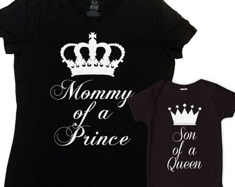 Mother And Son Matching Outfits Mommy And Me Clothing Mother Son Matching Shirts Mother's Day T Shirts Family Set New Mom Gifts - SA625-626