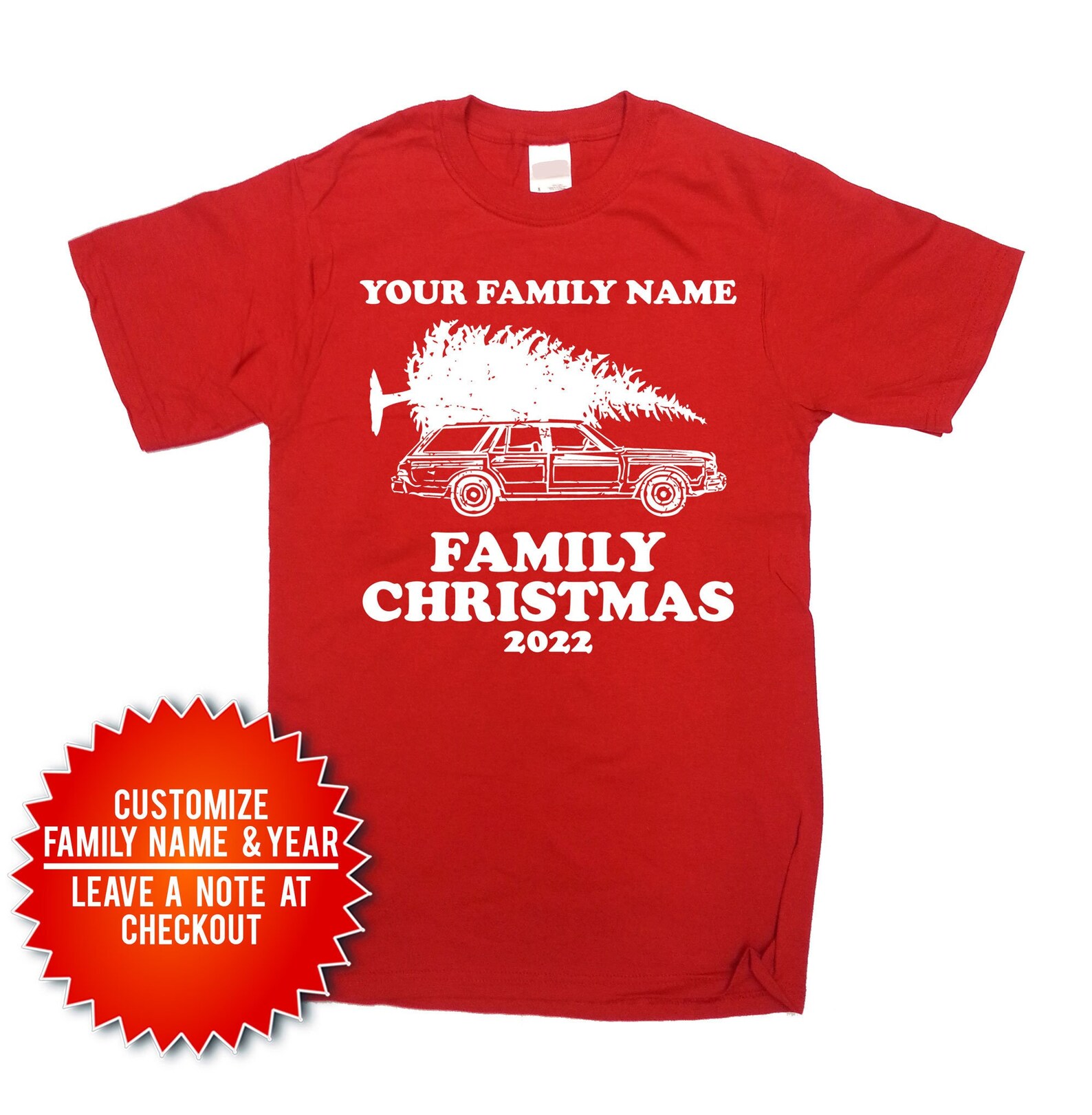 Matching Family Christmas Shirts Custom Family Name Christmas Etsy
