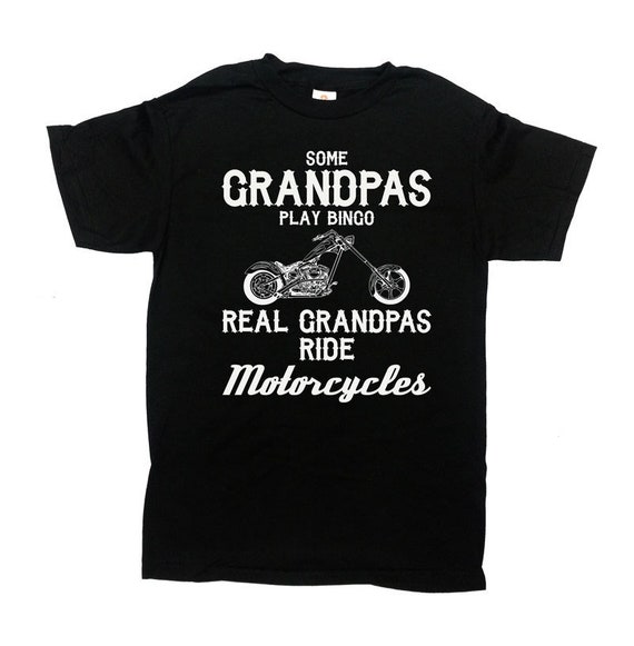 tee Motorcycle Grandpa Who Rides Tees Biker Unisex Sweatshirt