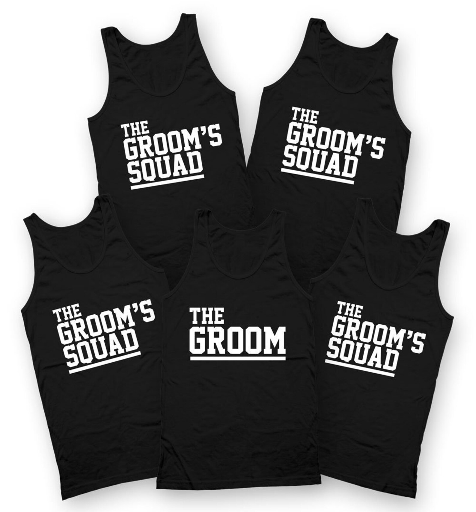 Bachelor Party Gifts for Groom and Groomsmen Tanks Bach Party Etsy Canada