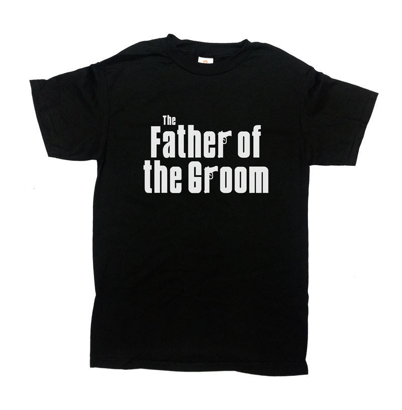 Father Of The Groom T Shirt Mobster Shirt Wedding Party Shirts Gifts For Him Grooms Father Wedding Gift TShirt Marriage Mens Tee - SA320
