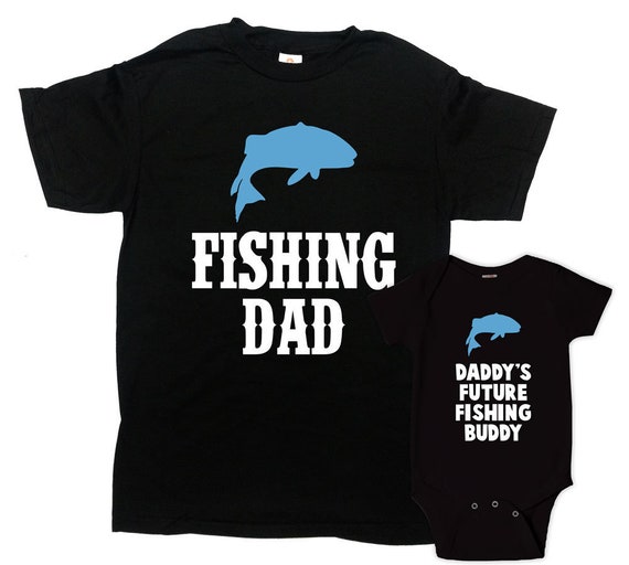 Matching Father Son Shirts Daddy and Me Outfits Dad and Son Gifts Family T Shirts  Fishing Gifts for Dad Fathers Day Present SA1088-1089 