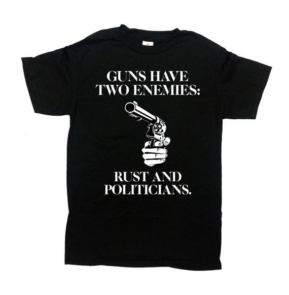 GUN SAFETY RULES 2nd Amendment Funny T-shirt NRA Gun Rights Tee Shirt GUN SAFETY RULES 2nd Amendment Funny T-shirt NRA Gun Rights Tee Shirt