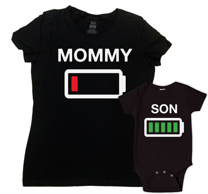 Mother And Son Matching Outfits Mommy And Me Clothing Mom And Baby Gifts For New Mom Mother And Son Gift Mothers Day Tees - SA648-649 