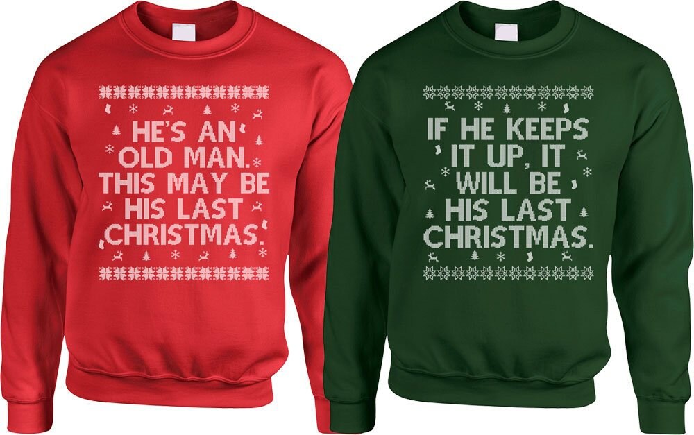 Couple Christmas Jumpers - Etsy