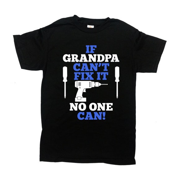 Funny Grandpa Shirt Handyman T Shirt Grandpa Gift Ideas Fathers Day TShirt Handyman Gifts For Grandfather Clothes Papa Mens Tee - SA715