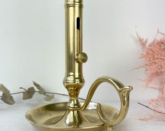 BOUGEOIR FLAMBEAU ANCIEN BRONZE DORÉ/LAITON STYLE XVIIIème EPOQUE XIXème SIÈCLE | eBay