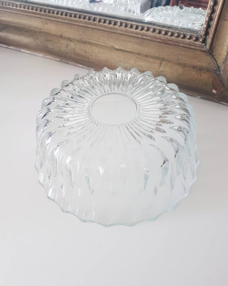 Vintage glass dessert set Bowls bowl Bowl Ramequin Gift for her Gift for her Gift idea Meal Christmas Old dishes