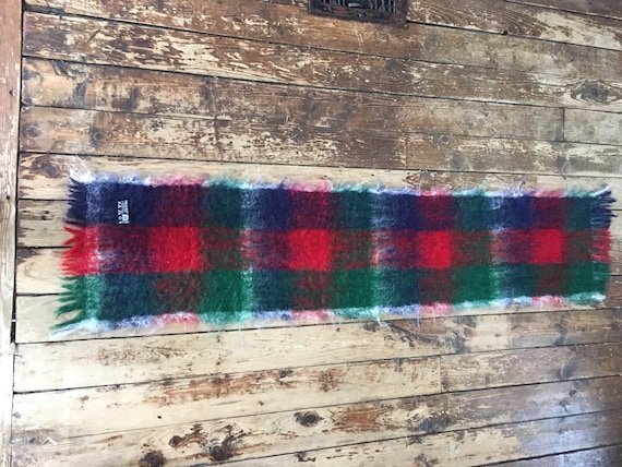 Mohair vintage scarf Made in India