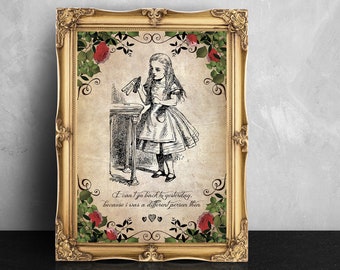 Alice Citations Etsy Alice Citations Etsy