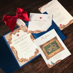 Snow White Invitation, Disney Wedding Invitation, Fairytale Wedding Invitation, Quinceanera Invitations, Princess Wedding Invitations