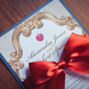 Snow White Invitation | Fairytale Invite | Disney Wedding Invitation | Snow White Wedding | Quinceaneara Invite | Sweet Sixteen Party Invite