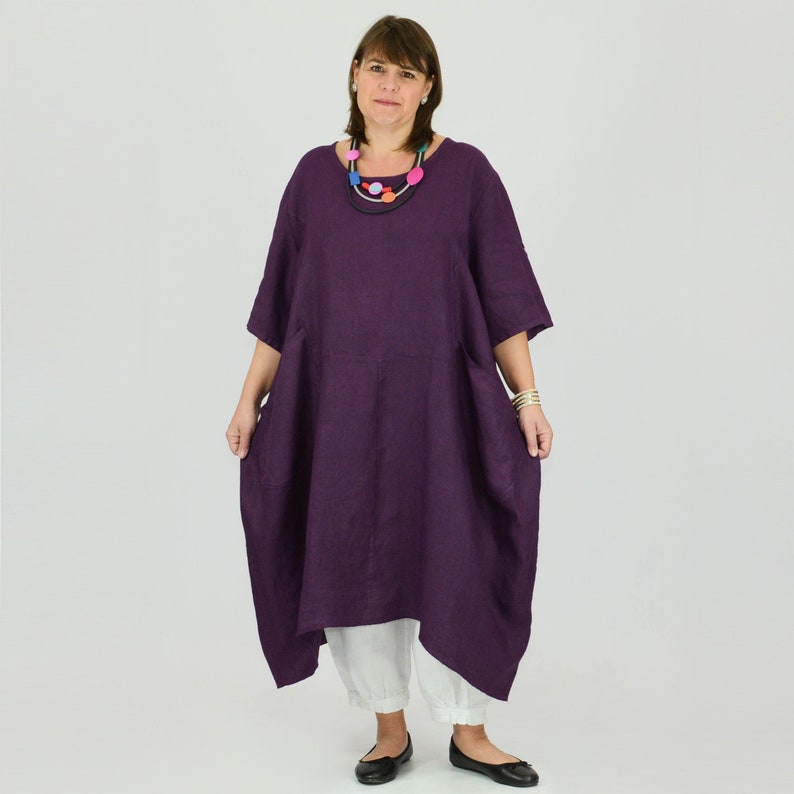 linen dress size 24