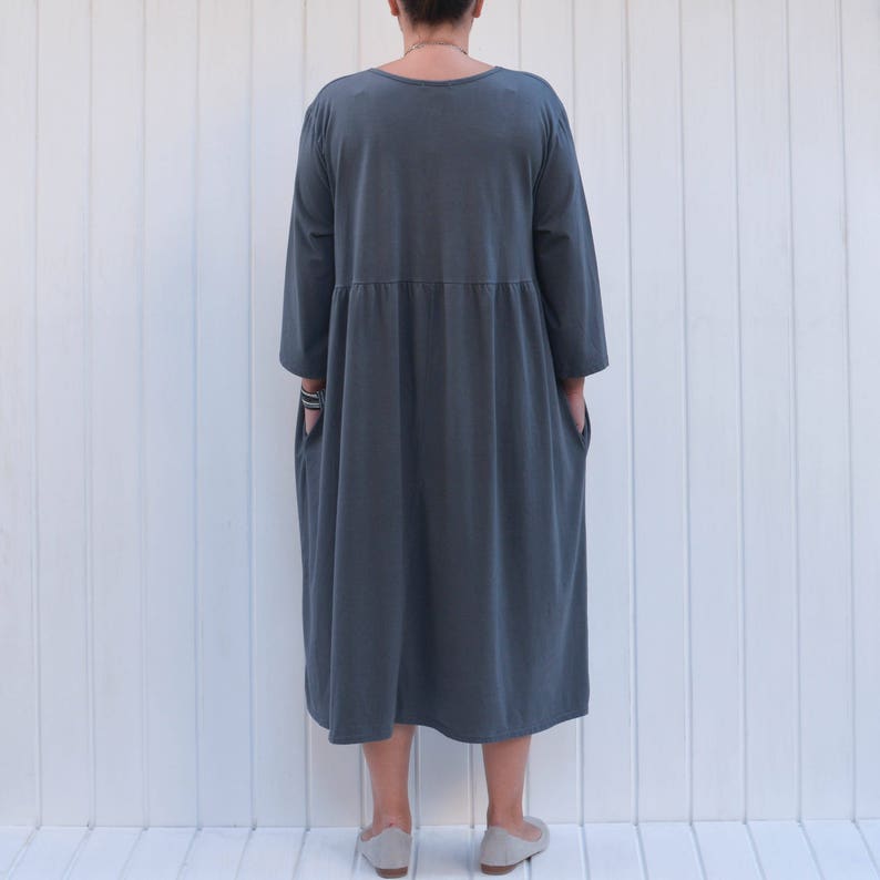 plus size smock dress uk