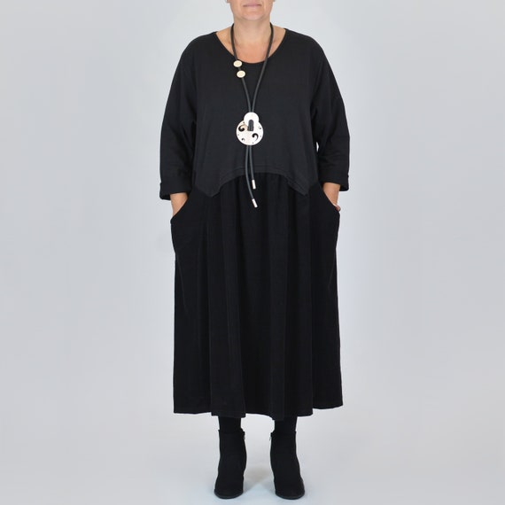 plus size cotton dresses uk
