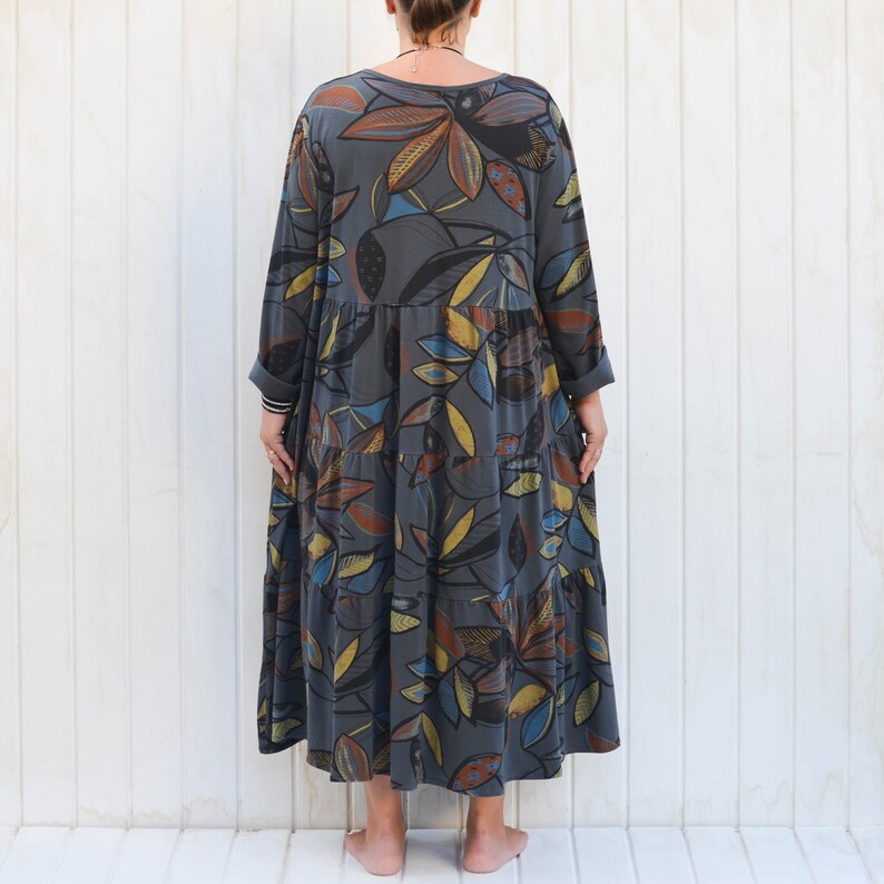 smock maxi dress uk