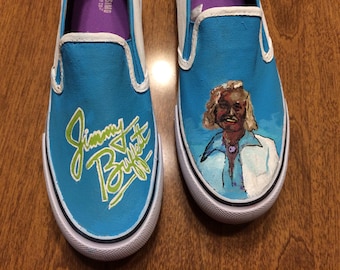Hand Painted Jimmy Buffett Shoes