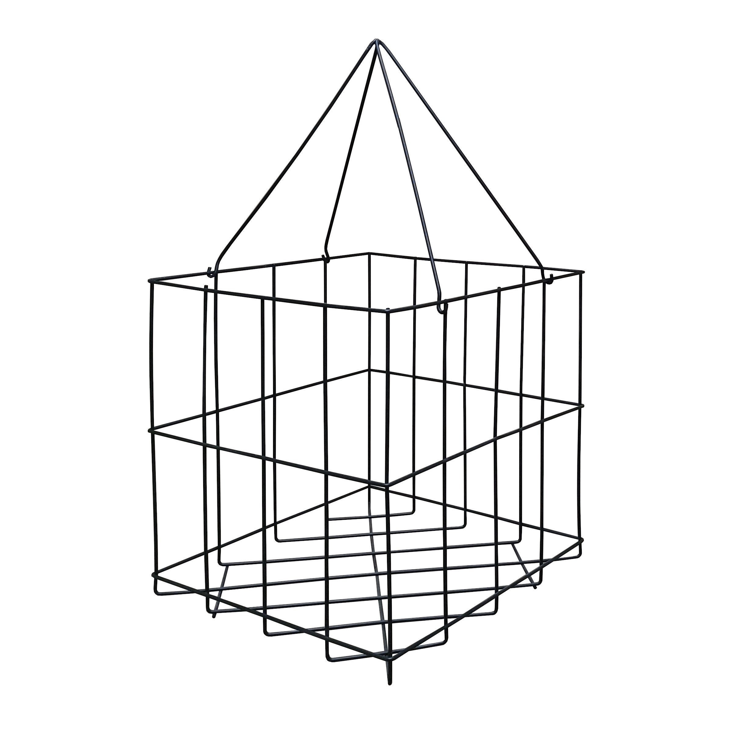 Metal Wire Basket Cube, Metal Wire Cube, Metal Wire Crate, Metal Wire