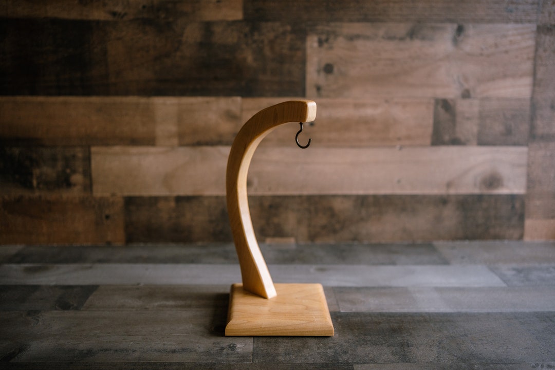Handmade Wood Banana Hanger Custom Crafted in Maple Hardwood Etsy