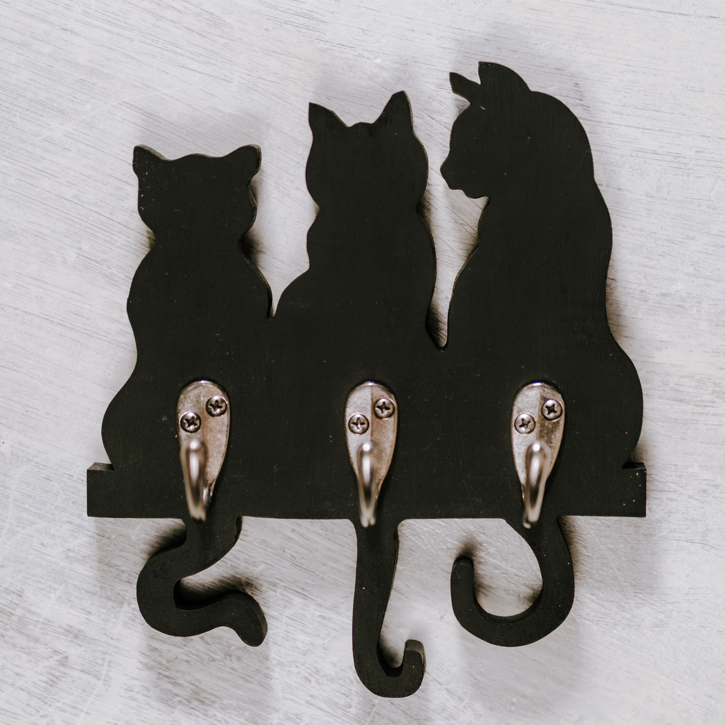 Soporte de llave de madera montado en la pared hecho a mano | Etsy