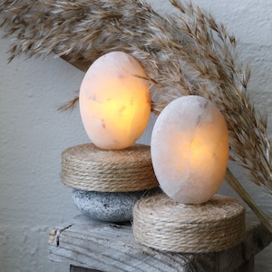 Quartz Night Light Set - Japandi Lighting - Mindfulness Gift - Meditation Room Accessories