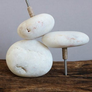 Quartz Stone Wall Hook - 1 Pc - Decorative Towel Holder - Wall Mount Coat Hanger - Wabi-Sabi Home