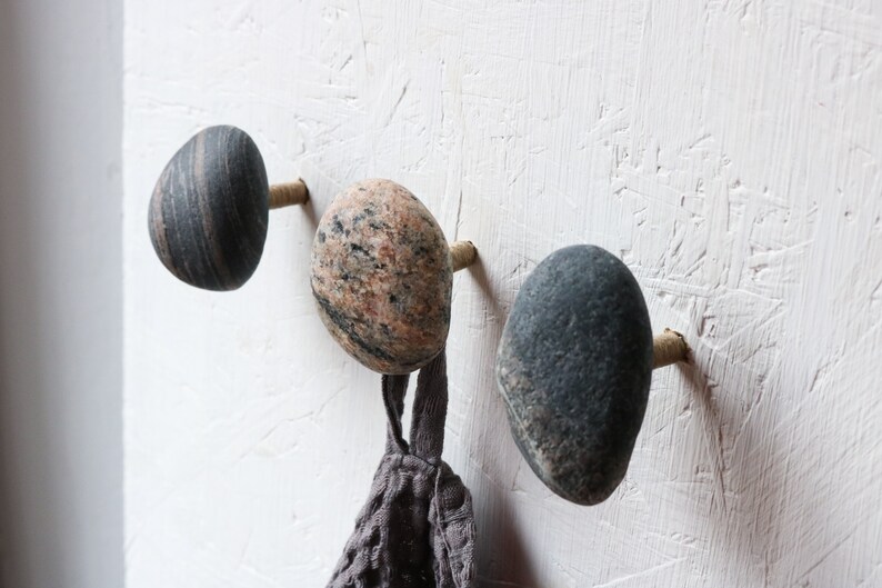 Japandi Wall Art Hooks Decorative Coat Hooks Wall Mount Etsy
