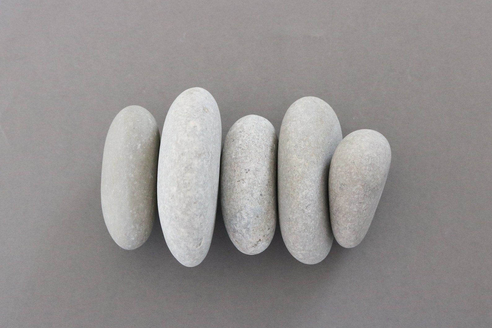 Set of Smooth Rocks for Painting - Naturally Tumbled Flat Sea Stones ...