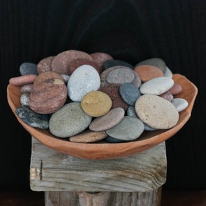 Pebble Art Supplies Set of Small Decorative Stones Sustainable Crafting image 5