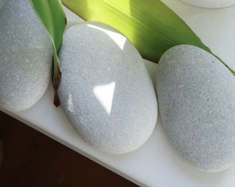 Rocks for Painting - Large Flat Grey Stones - Craft Pebbles - Baltic Sea Supplies