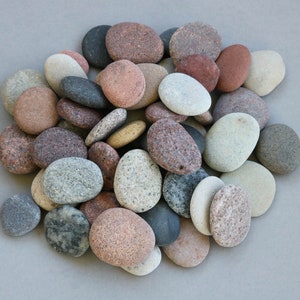 Pebble Art Supplies Set of Small Decorative Stones Sustainable Crafting image 10