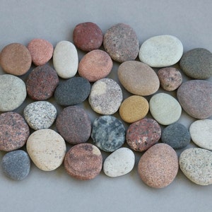 Pebble Art Supplies Set of Small Decorative Stones Sustainable Crafting image 7